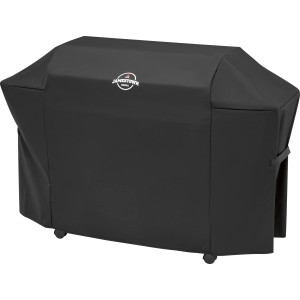Schwarze Jamestown Wetterschutzhülle für Kane 6 Brenner Gasgrill, Grillutensil.