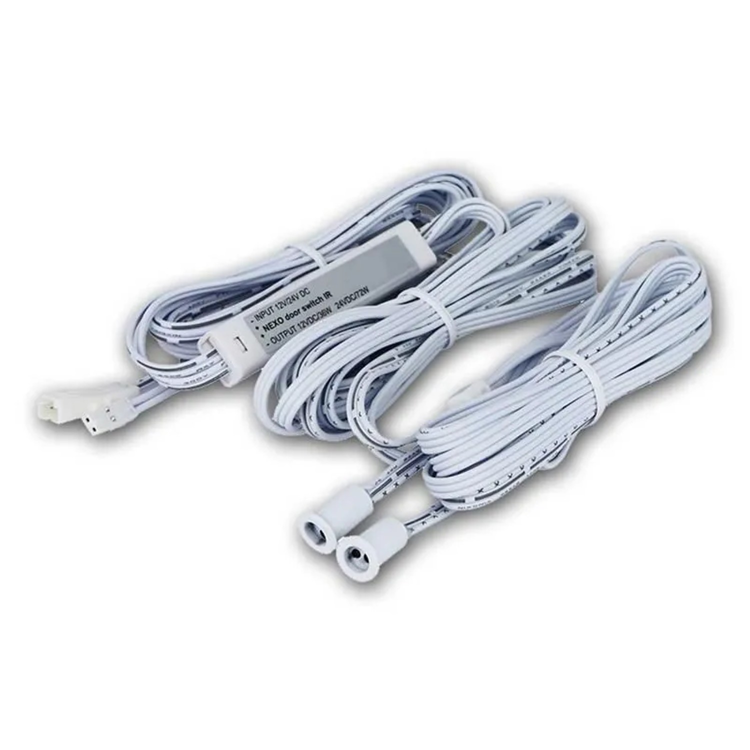 world-trading-net Micro-IR-Möbelschalter 2 Sensor 12 24V DC 3A Warmweiß