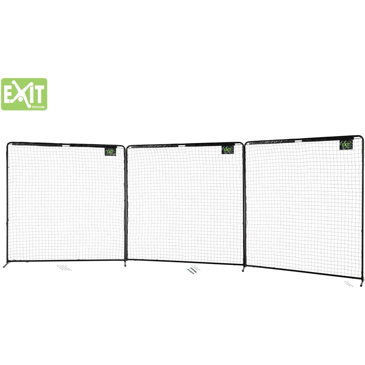 EXIT Backstop Sportnetz 300x900cm, Ballfangnetz für Garten oder Sportplatz.