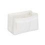 Relaxdays Taschenorganizer Filz Weiß Mit Fächern 16 cm x 27 cm x 16 cm 0,23 kg