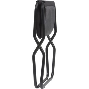 Zusammengeklappter Lafuma Mobilier Hocker Next AC AirComfort® Acier, ideal für Garten & Camping.