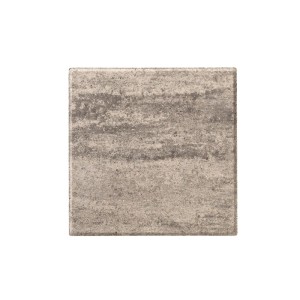 Diephaus Terrassenplatte Corso Greige, 30x30 cm, mit strukturierter Oberfläche und gefasten Kanten.