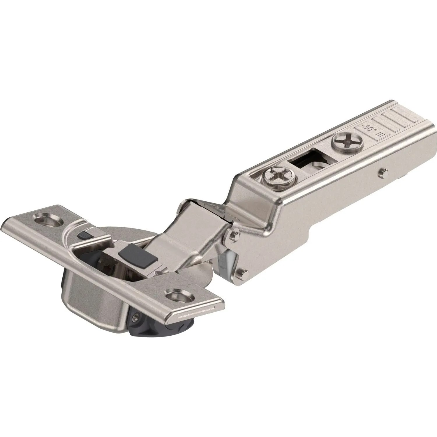 Blum Winkelscharnier Clip Top -30 Grad mit Feder Schrauben