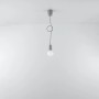 Graue Sollux Lighting Hängeleuchte Diego 1. Moderne Pendelleuchte für Lampen & Leuchten.