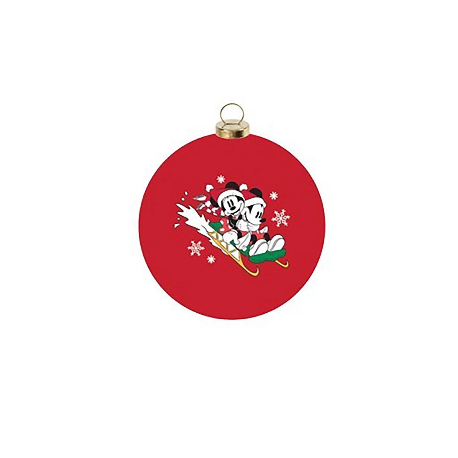 Disney Weihnachtskugel Mickey & Minnie Ø 15 cm Rot