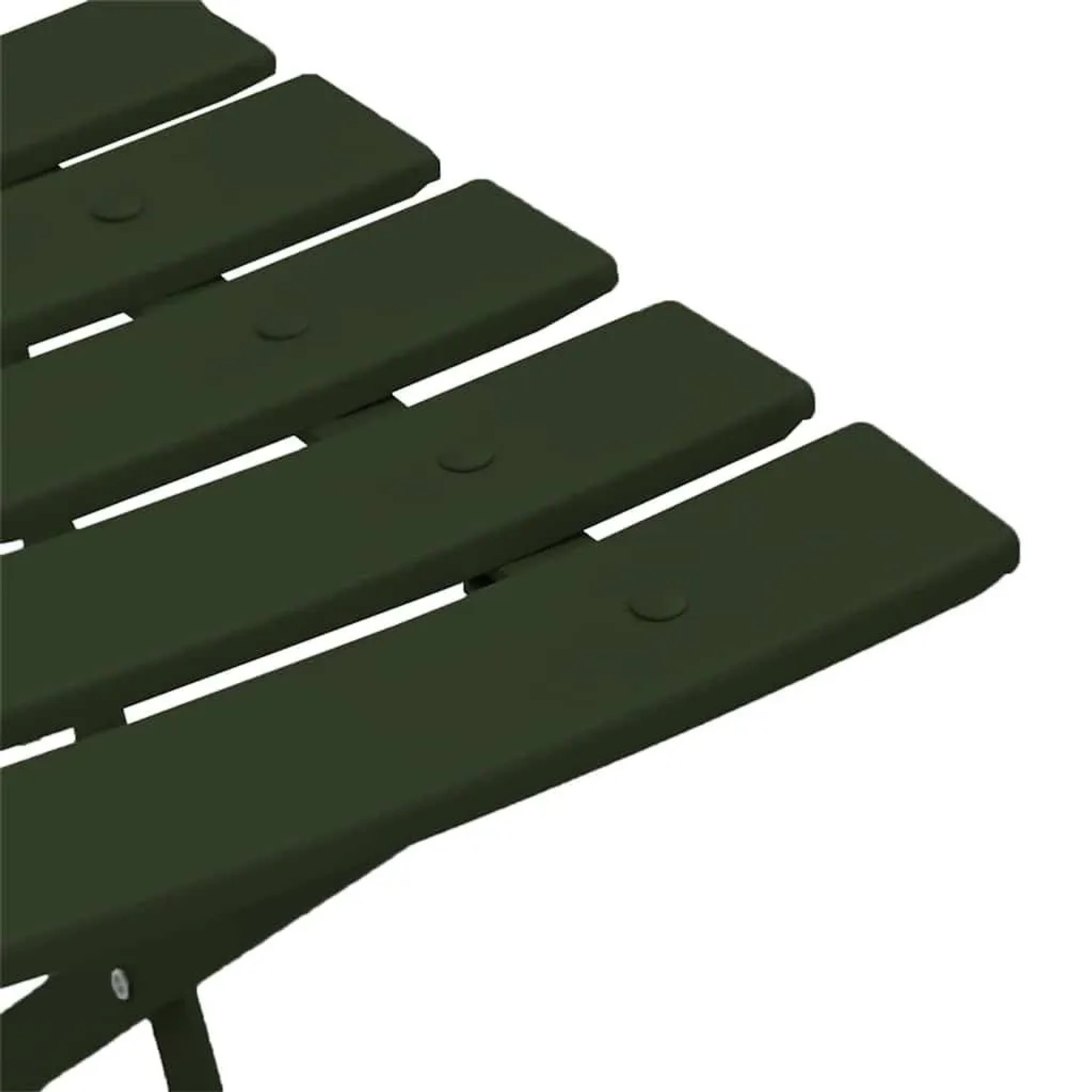 vidaXL Garten Klappstuhl 2 Stk Grün 42 x 46 x 82cm Stahl 42002955_10