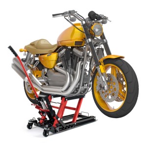 Wiltec Motorradheber 680Kg Motorradhebebühne Montageständer Lift Atv Quad