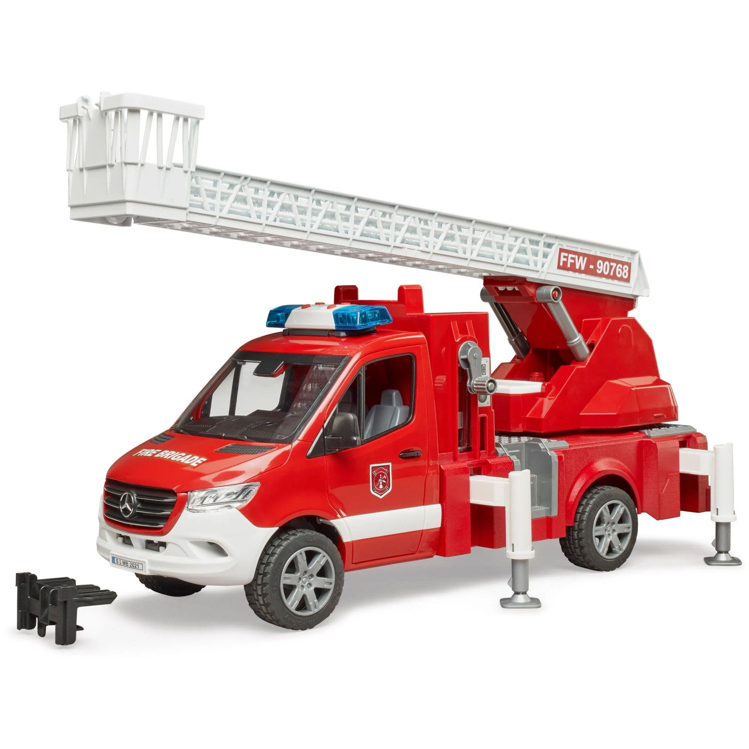 thw spielzeug bruder Bruder Drehleiter MB Sprinter 1:16 Licht & Sound kaufen bei OBI