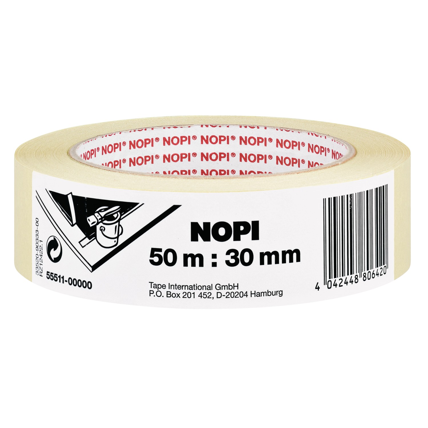 Nopi Malerkrepp 50 m x 30 mm