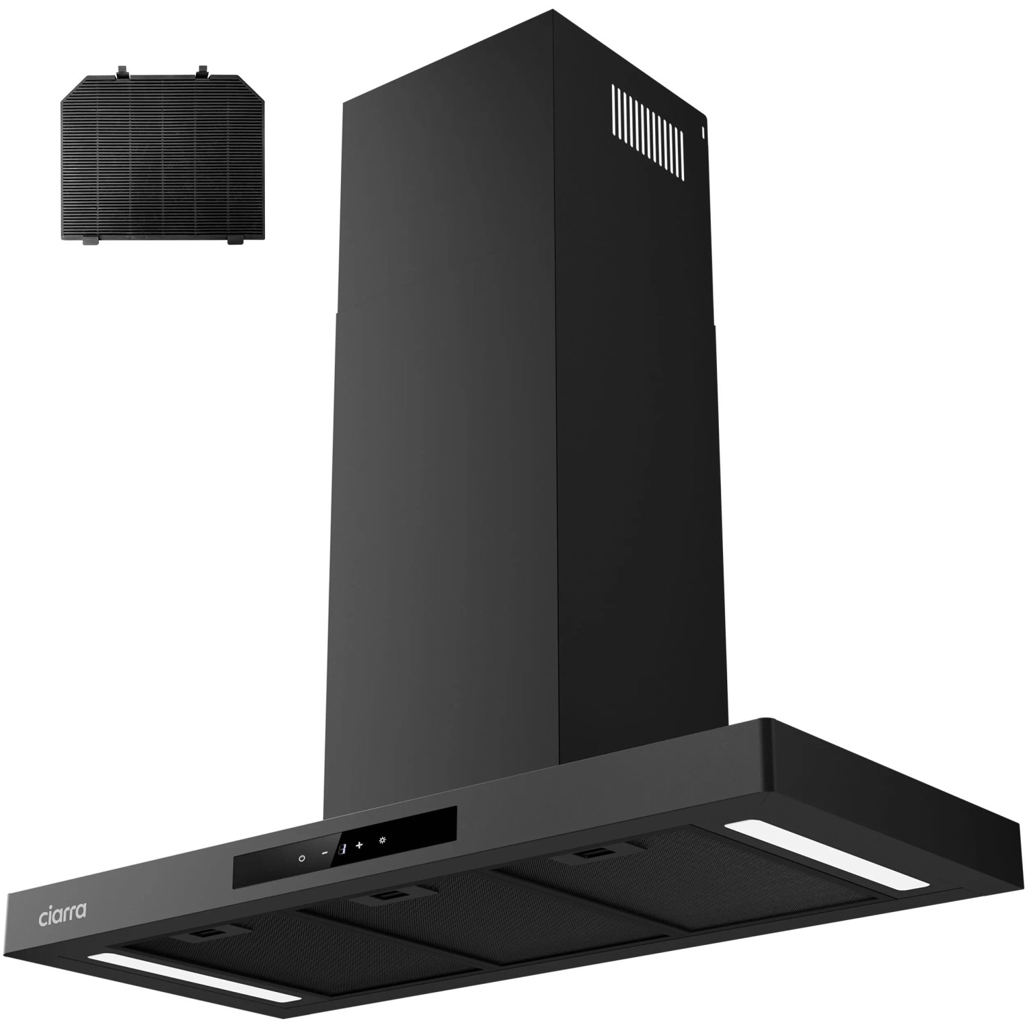CIARRA Wandhaube 90cm A+++ 700 m³/h Dunstabzugshaube WIFI-APP Touch Control VMB9102P