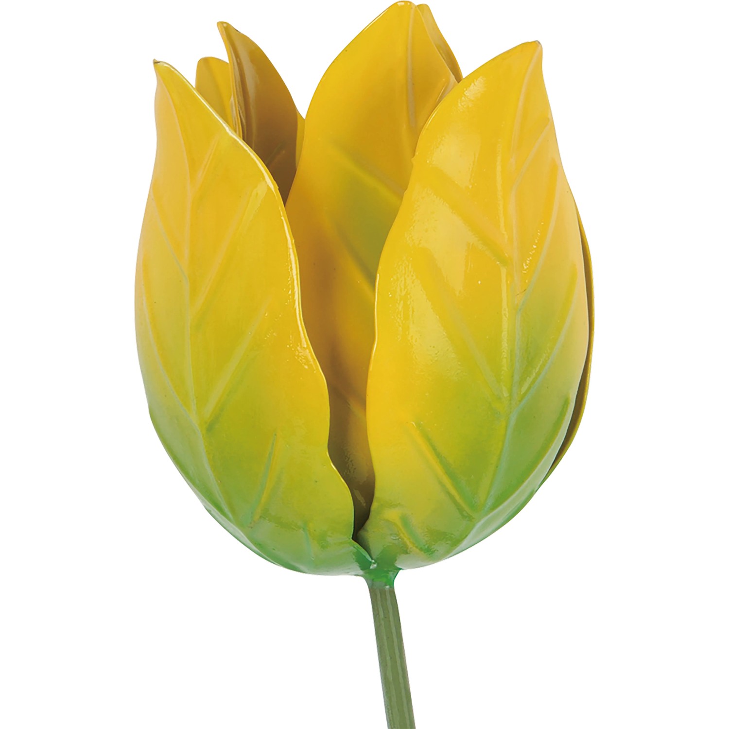 Grabvase Tulpe 37cm Grün (à 5 Stück