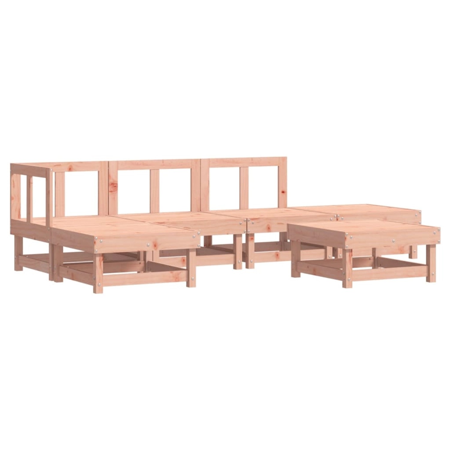 vidaXL 6-Tlg Garten-Lounge-Set Massivholz Douglasie 3186310 günstig online kaufen