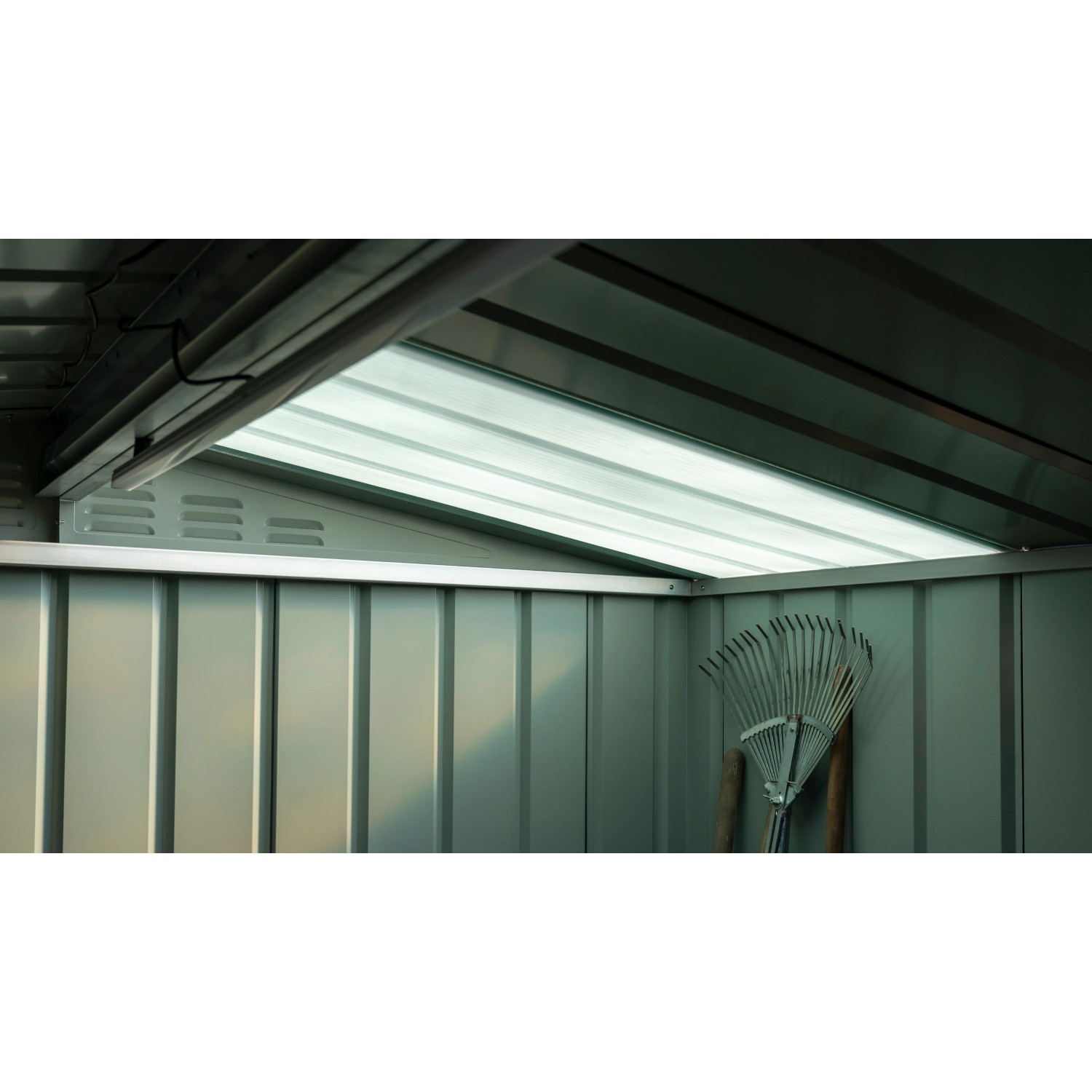 Globel Dachpaneel Skylight 3 blickdicht im Gartenhaus, Tageslichteinfall