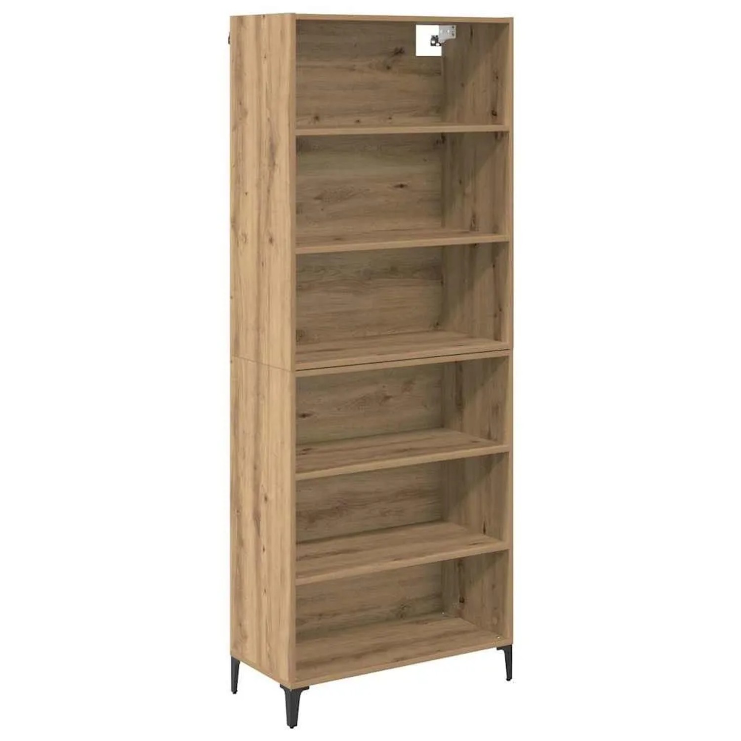 vidaXL Highboard Artisan-Eiche 69,5 x 34 x 180 cm Holzwerkstoff 3415963 günstig online kaufen