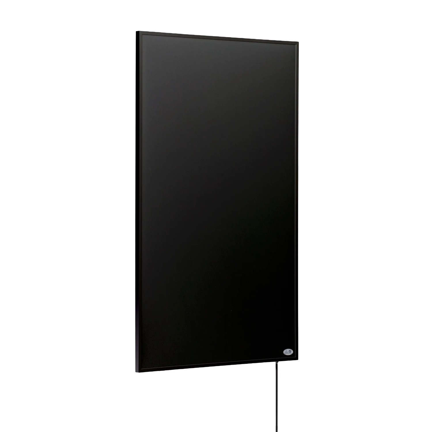 Könighaus Infrarotheizung Black Edition 450 W Kabelausgang Hoch Rechts