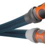 Gardena Liano Xtreme Gartenschlauch 20m mit Systemteilen für hohen Wasserdurchfluss.