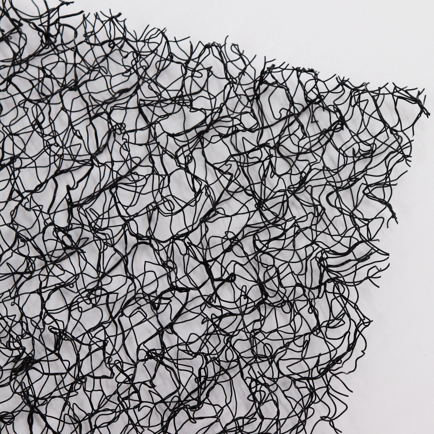 Schwarze Aquagart Böschungsmatte/Ufermatte (15m x 1m) für Teichbepflanzung.