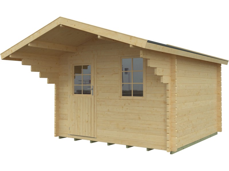 Kiehn-Holz Holz-Gartenhaus KH 44-006 300 cm 300 x Unberührt cm