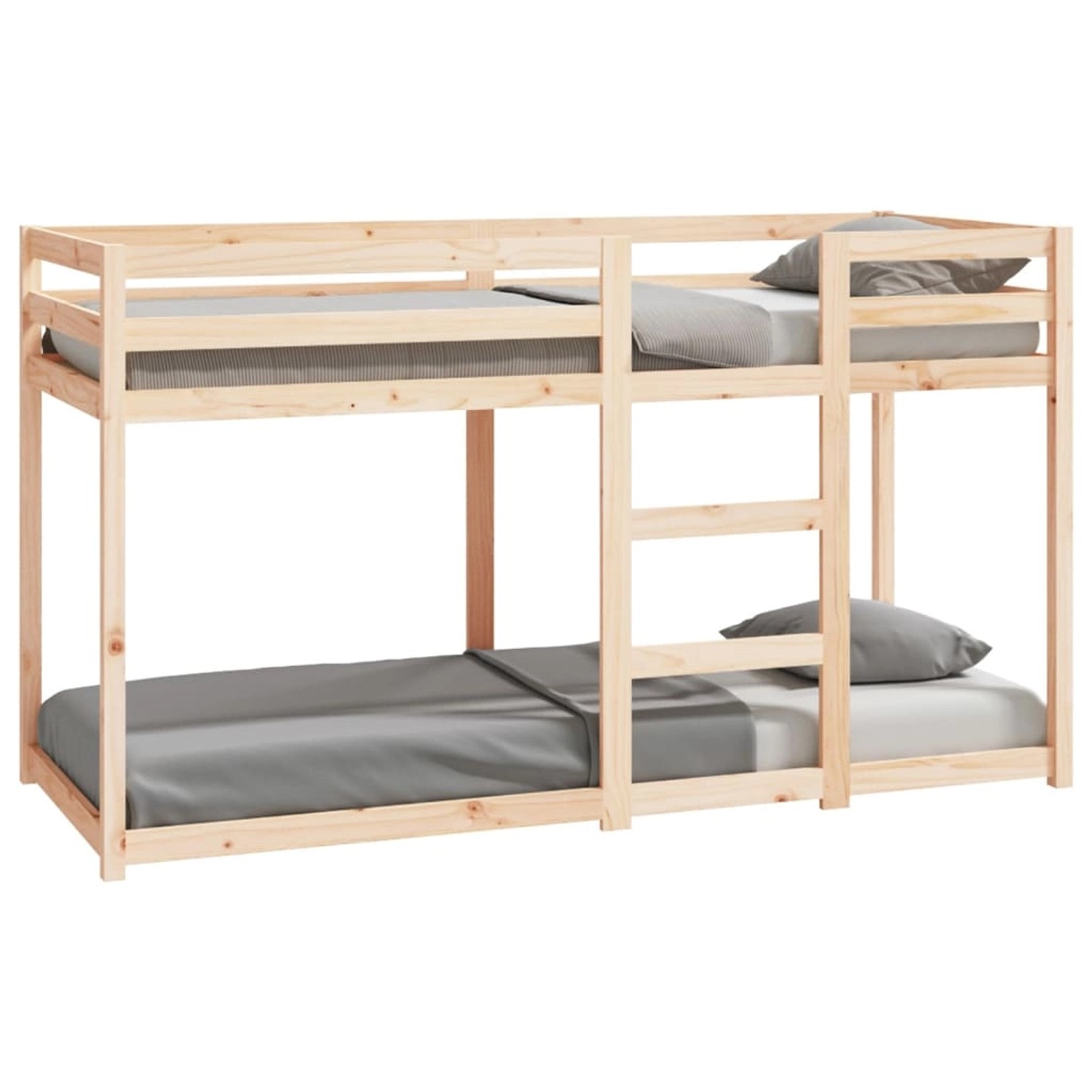 vidaXL Etagenbett 75x190 cm Massivholz Kiefer 821659 günstig online kaufen