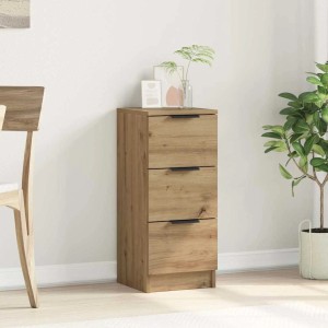 vidaXL Sideboard Artisan-Eiche 30x30x70 cm Holzwerkstoff 856957