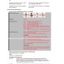 Sicherheitsdatenblatt: Gefahrenhinweise und Sicherheitsvorkehrungen für chemische Produkte.