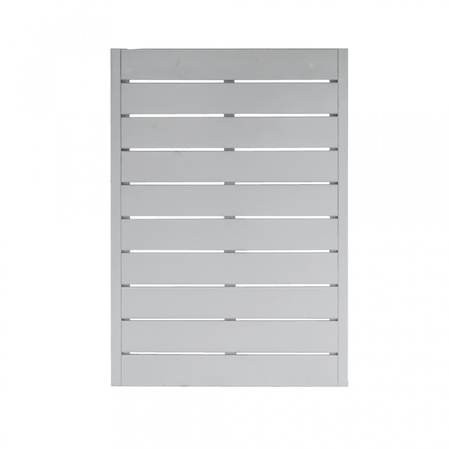 Sichtschutzzaunelement Faro Grau lackiert 130 cm x 90 cm günstig online kaufen