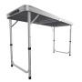 Faltbare 24MOVE Campingküche Praia mit Alu-Arbeitsplatte und Tragetasche.