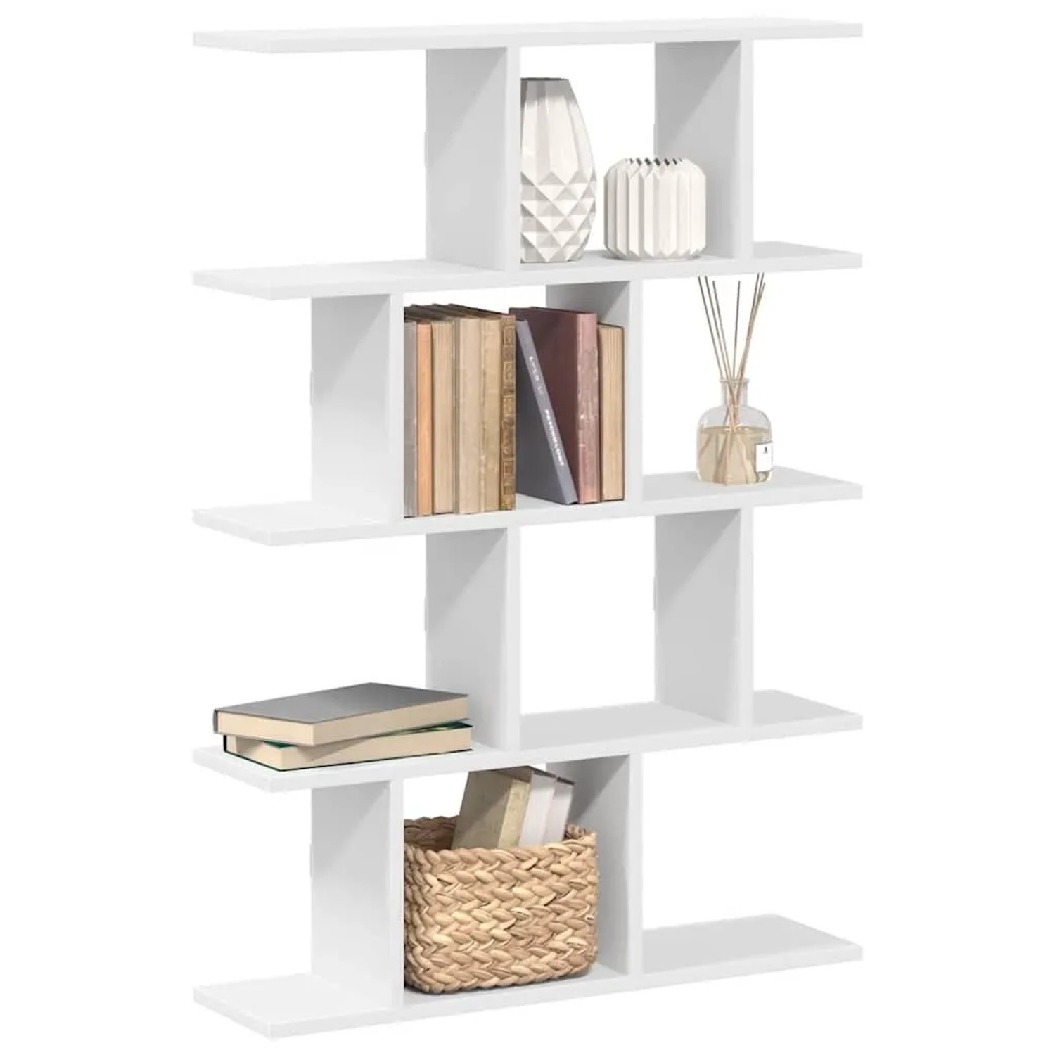 vidaXL Würfelregal 12 Fächer Weiß Holzwerkstoff 860013_2