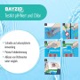 Höfer Chemie Pooltester: Test-Kit zur Messung von Chlorgehalt und pH-Wert mit Reagenztabletten.