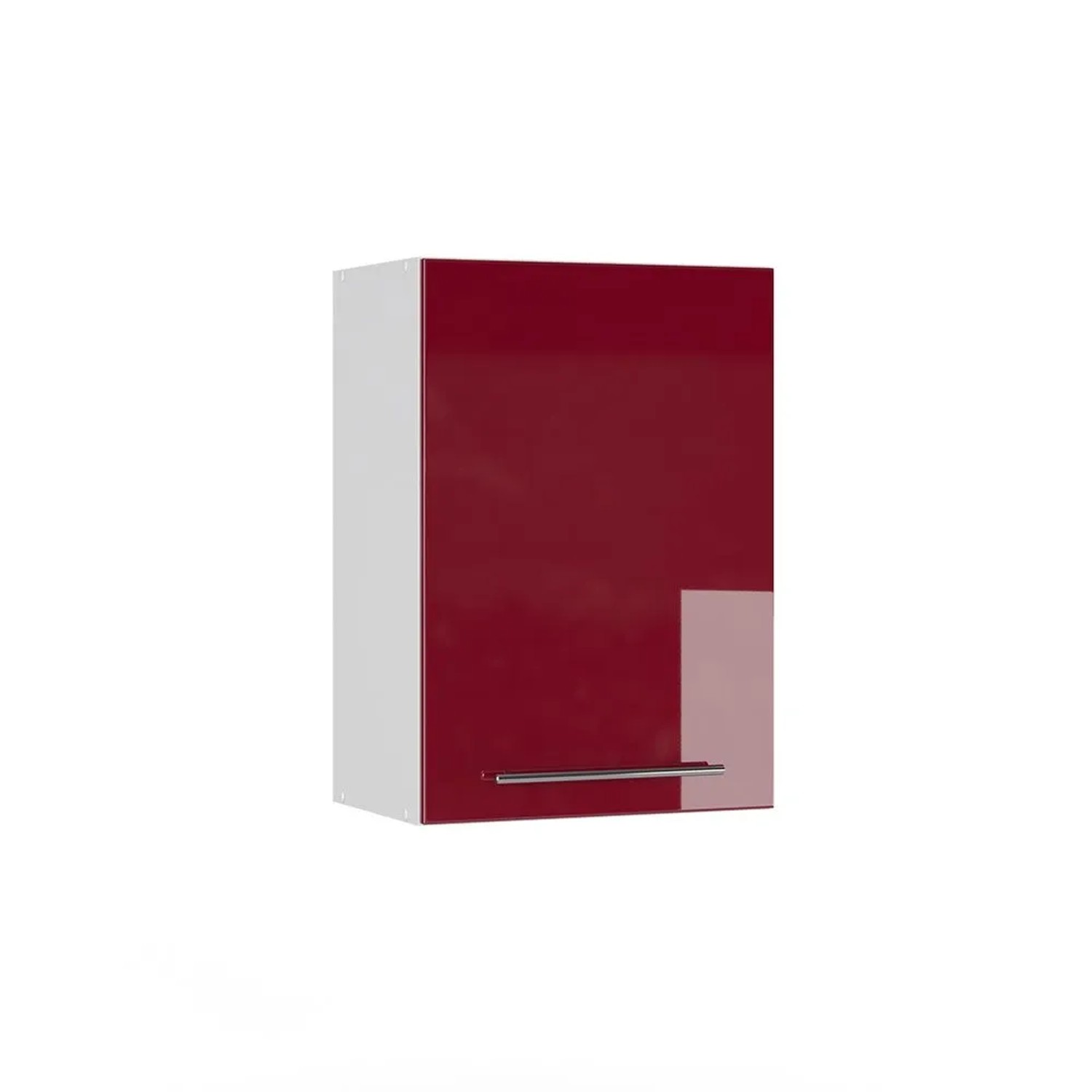 Vicco Hängeschrank Fame-Line Hängender Küchenschrank Bordeaux Hochglanz Weiß 50 cm