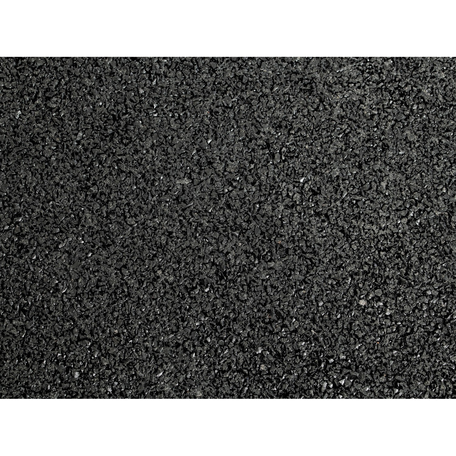 Schwarze Allzweckgummimatte, 200x100x0,5 cm, für Waschmaschinenzubehör und Haushalt.