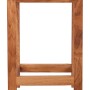 Garden Pleasure Universalhocker Max 1 aus Eiche, 40x30x30 cm, vielseitig als Blumenständer oder Sitzhocker nutzbar.