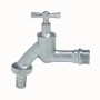 Matt verchromter Wasserhahn 26,4 mm (R 3/4) AG für Anschlüsse & Kupplungen.