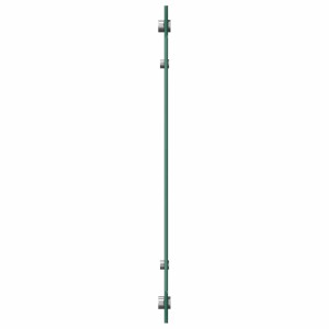 vidaXL Küchenrückwand Dunkelgrau 80 x 50 x 0,6 cm Gehärtetes Glas 42001242