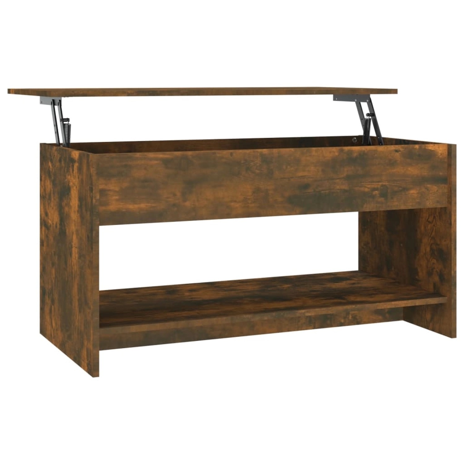 vidaXL Couchtisch Räuchereiche 102x50x52,5 cm Holzwerkstoff 819290 günstig online kaufen