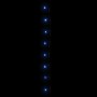 Blaue LED-Lichterkette, 2000 LEDs. Helles blaues Licht für Außenbereiche und festliche Deko.