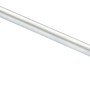 Möbelgriff 6175, Chrom matt, aus Metall, Lochabstand 128 mm.