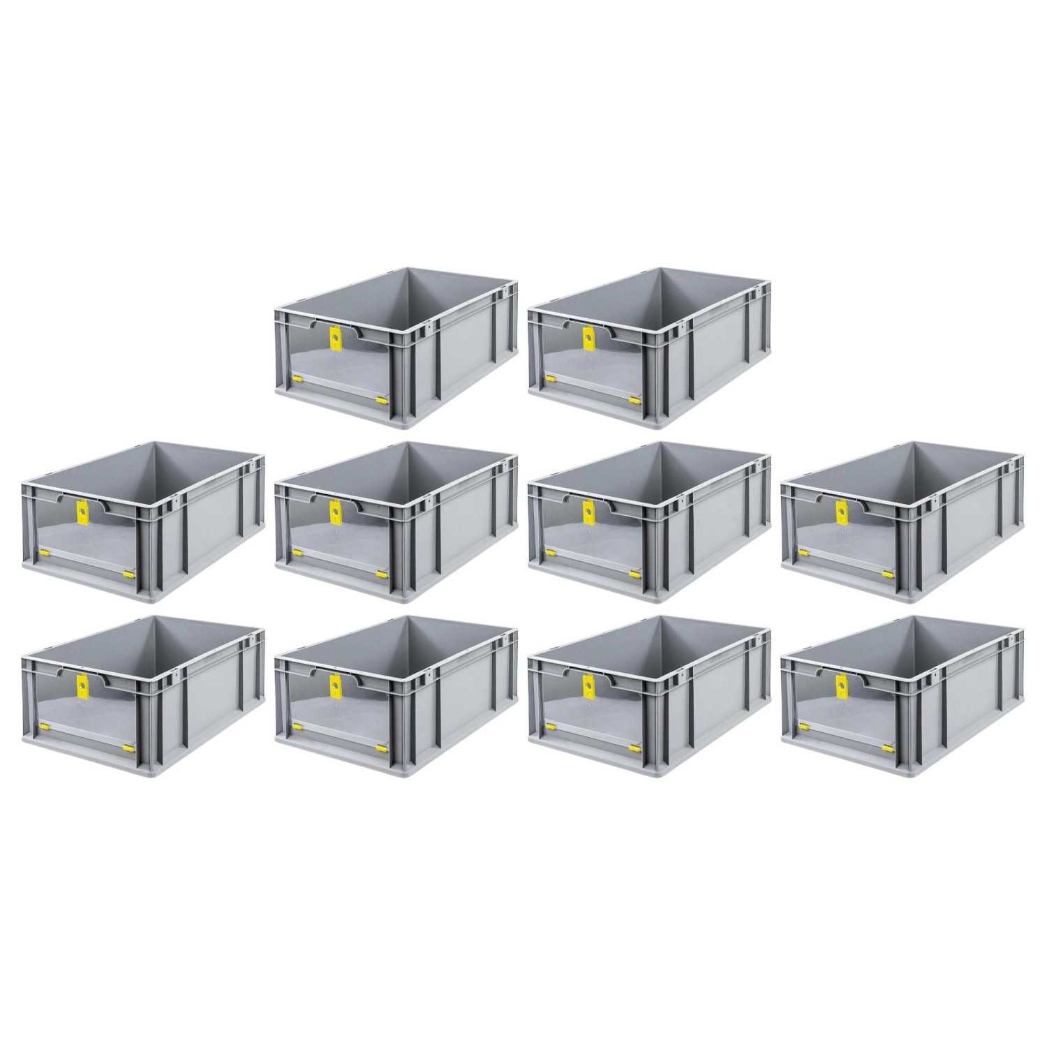 PROREGAL SparSet 10x Eurobox NextGen Insight Cover HxBxT 22 x 40 x 60 44 Li günstig online kaufen