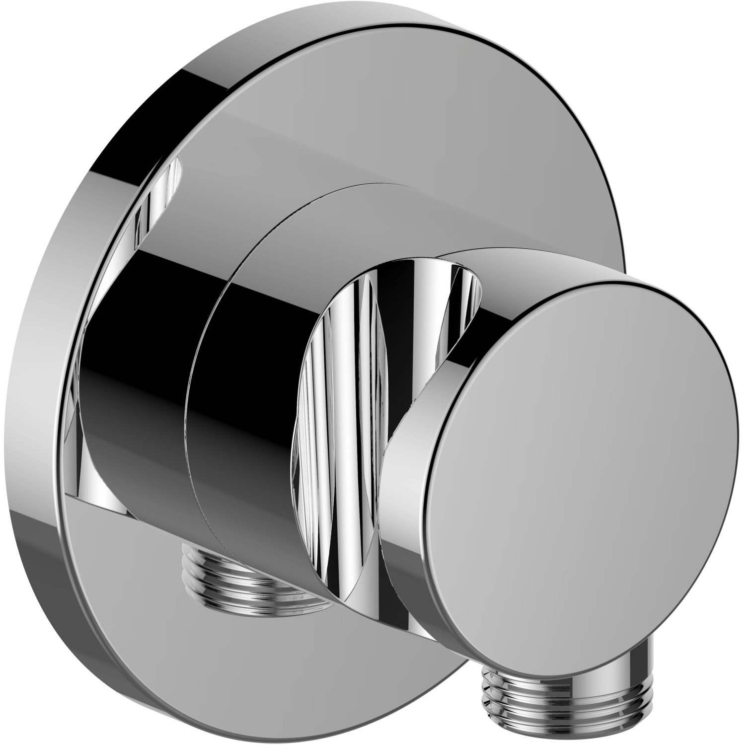 Keuco Schlauchanschluss IXMO 59547 rund Chrom DN15 mit Brausehalter