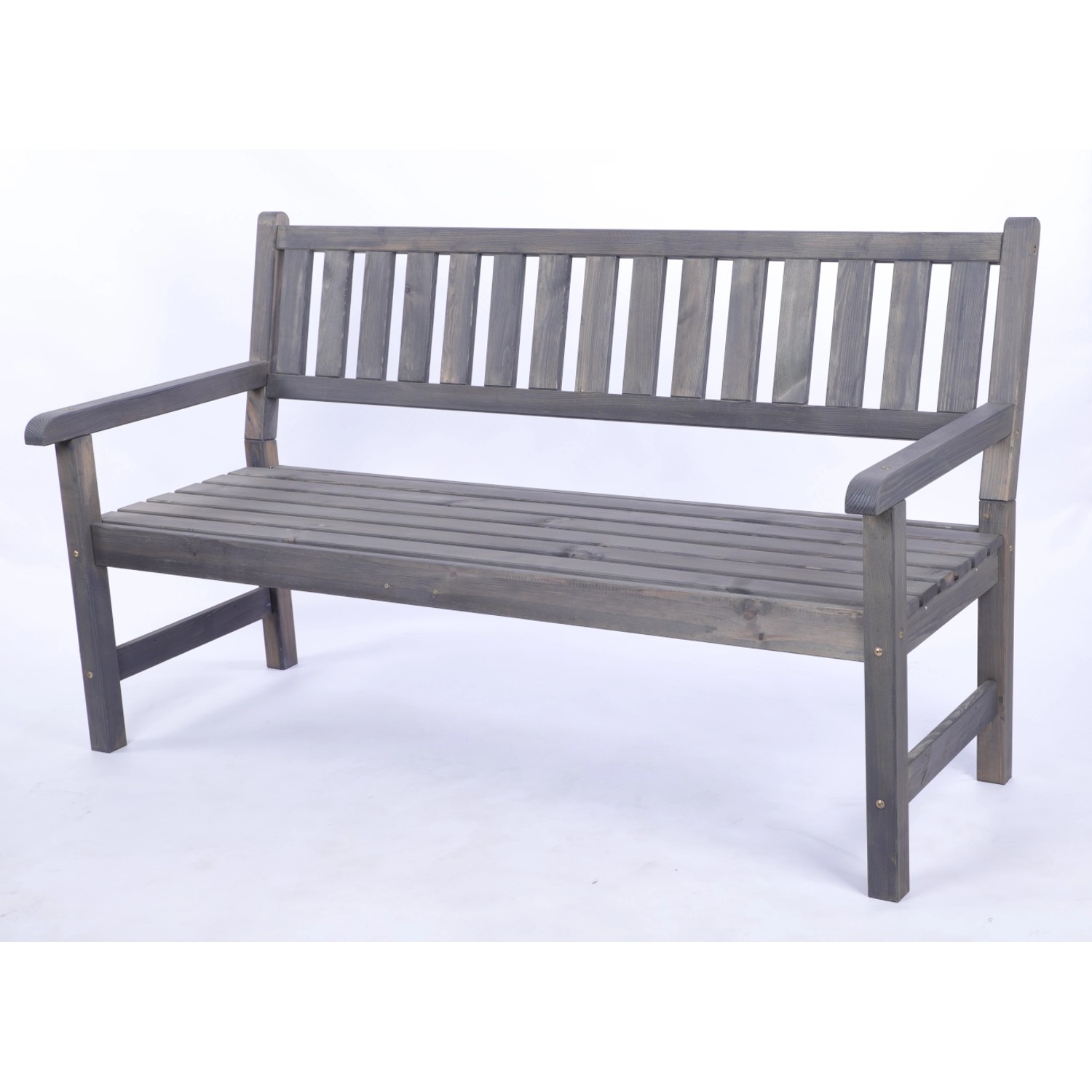 PROREGAL Gartenbank Grana HxBxT 90x154x70cm Inkl. Cordura-Abdeckung Grau günstig online kaufen
