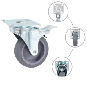vidaXL 12 Stk Lenkrollen 75 mm 277837