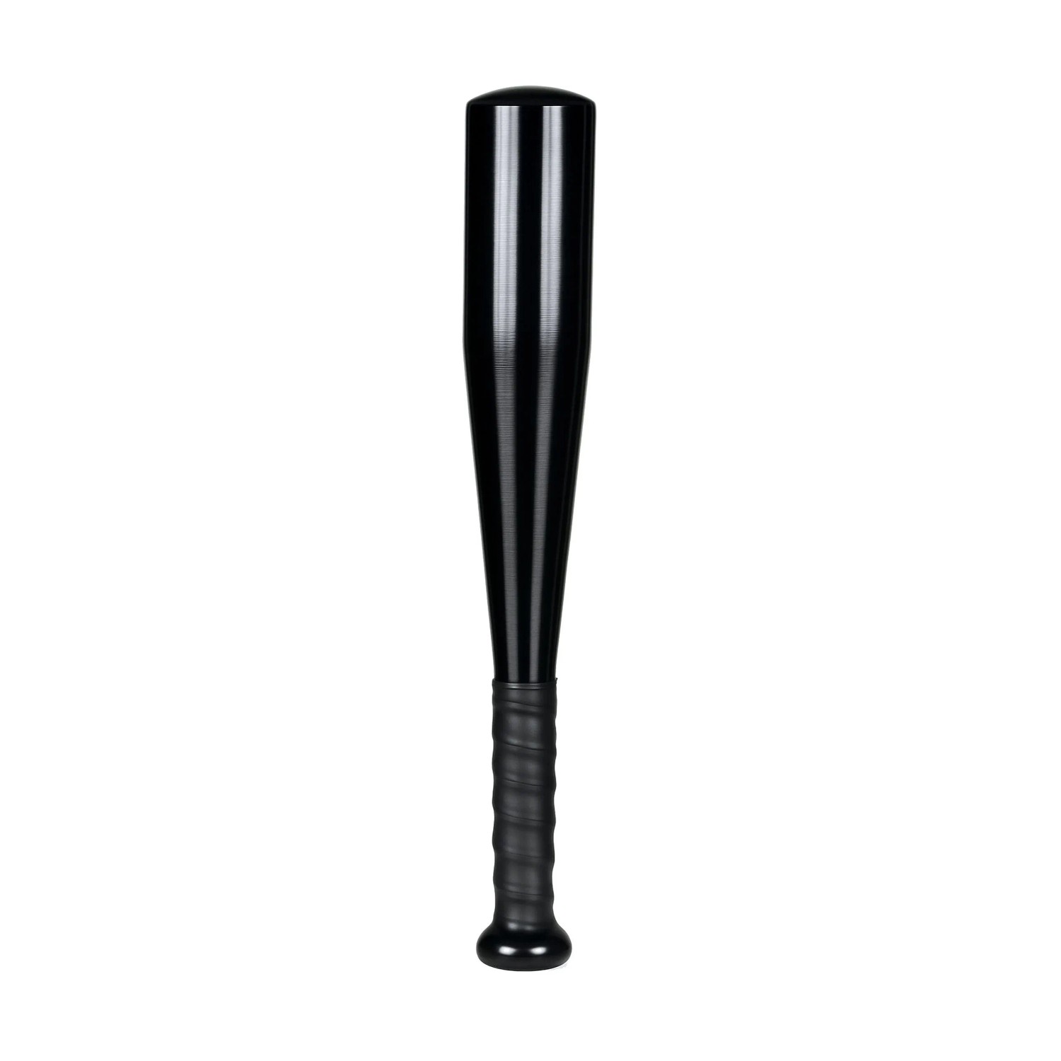 Relaxdays Baseballschläger Aluminium Schwarz Rutschfest 46 cm x 5 cm 0,23 kg