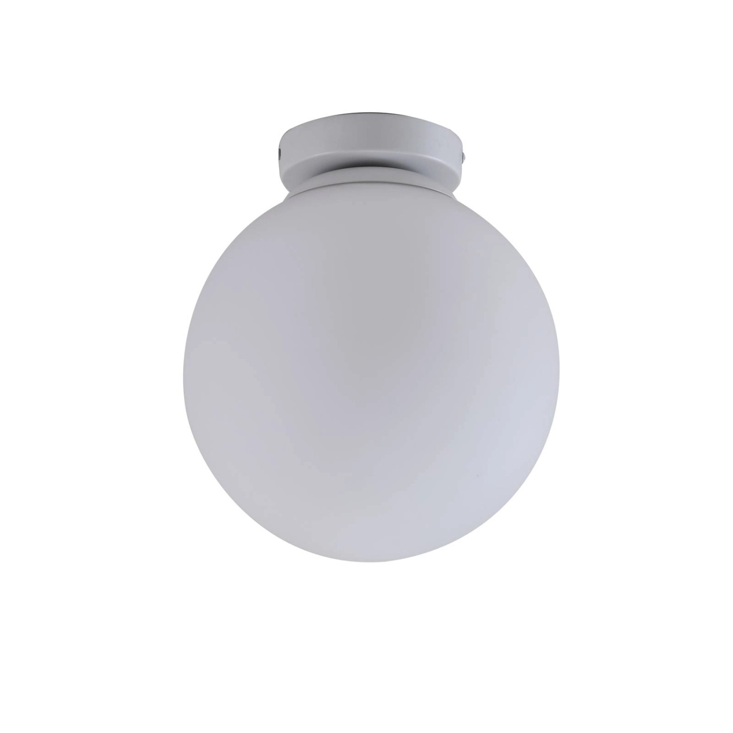 Lindby Deckenlampe Meriala 9639325 in Weiß aus Glas 1-flammig E27 Wohnzimme günstig online kaufen