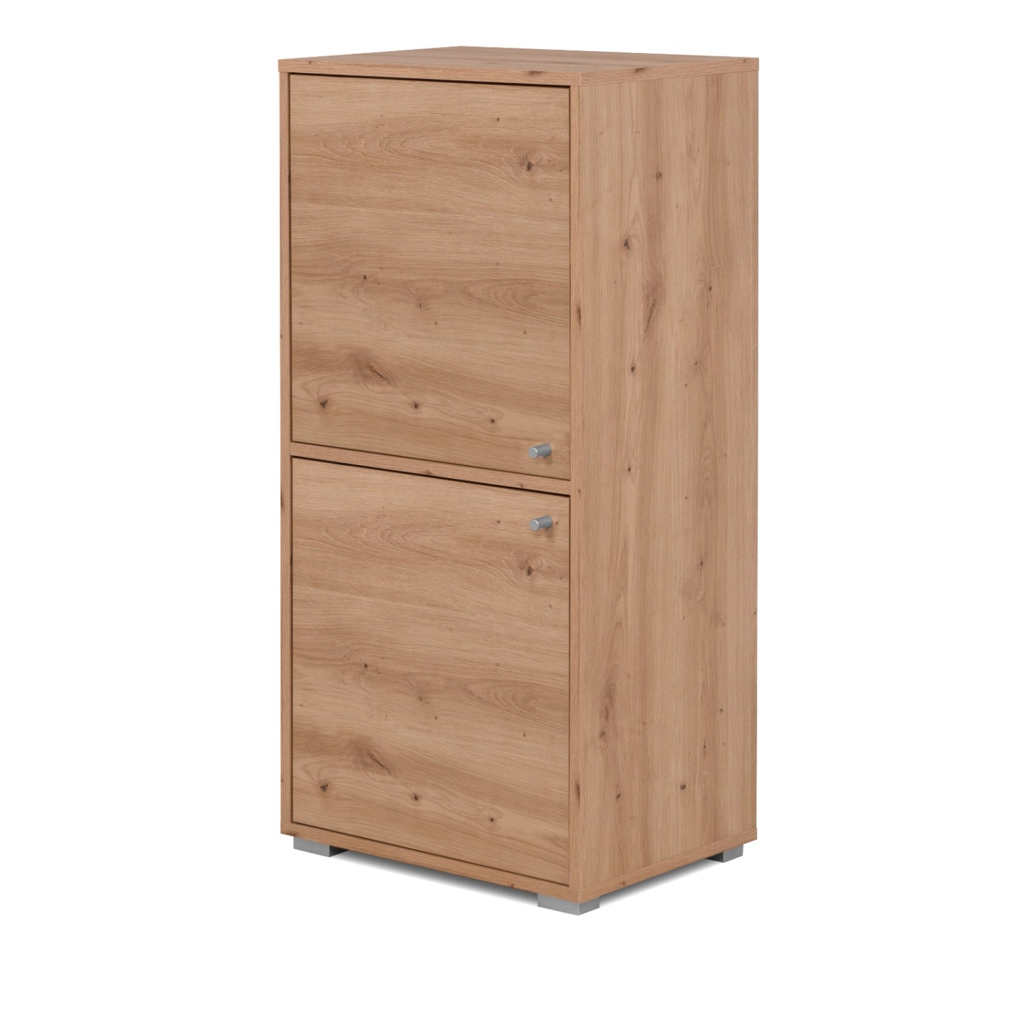 Furn.Design Kommode Eiche Artisan 46 x 97 cm 2-türig Modern Fidan günstig online kaufen