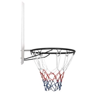 vidaXL Basketballkorb Weiß 90x60x2 cm Polyethylen 93663