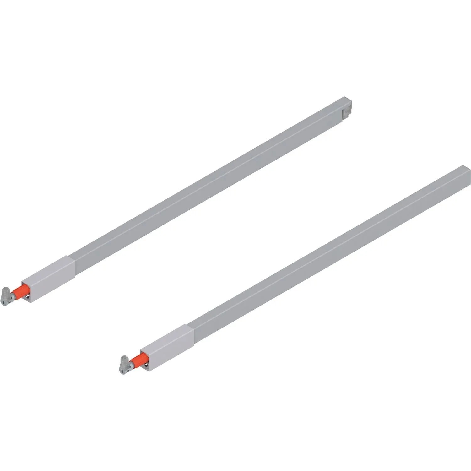 Blum Längsreling-Set Tandembox antaro Nennlänge 600 mm Grau