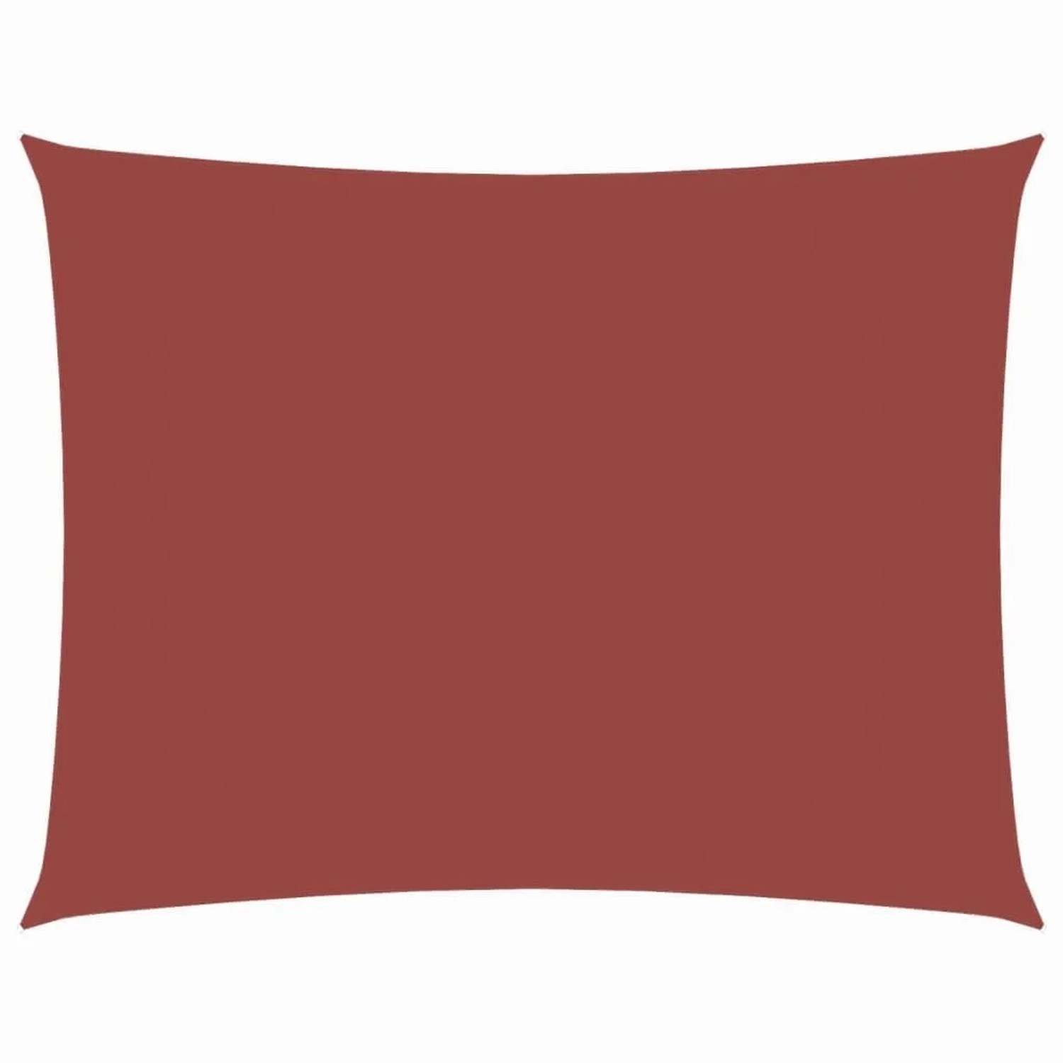 vidaXL Sonnensegel Oxford-Gewebe Rechteckig 2x4 m Terrakotta-Rot 42308