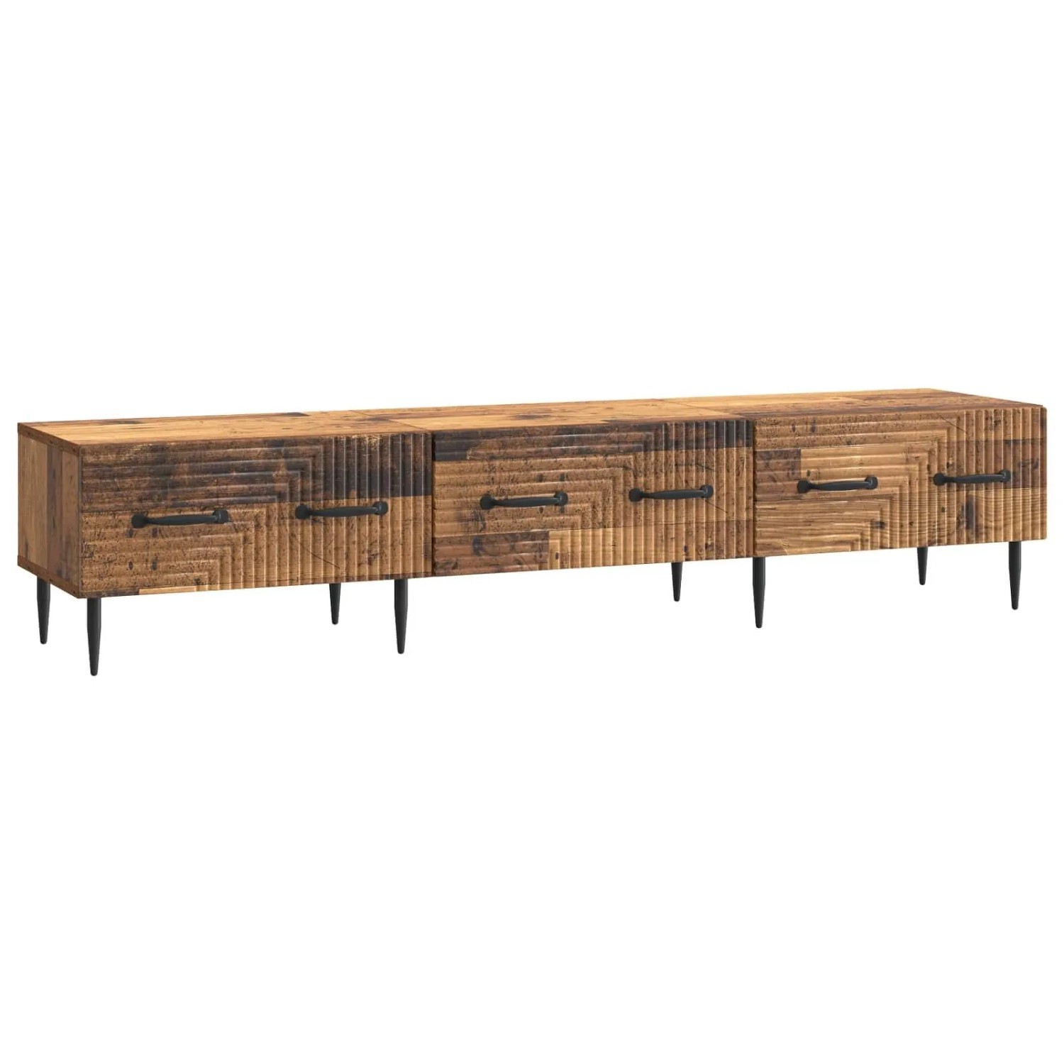 vidaXL TV-Schränk Altholz 147 x 34,5 x 30 cm Holzwerkstoff 894943