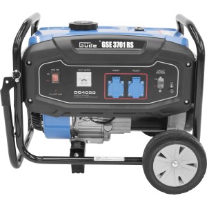 Güde Stromerzeuger GSE 3701 RS Benzin mit 230V Anschluss und Tragegriff.