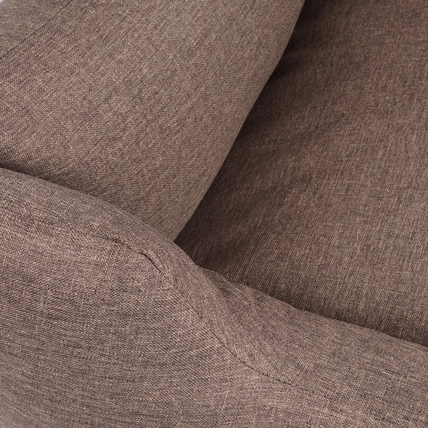 Detailaufnahme: Knuffelwuff Hundebett Lotte Velours XXL in Graubraun, robust und komfortabel.